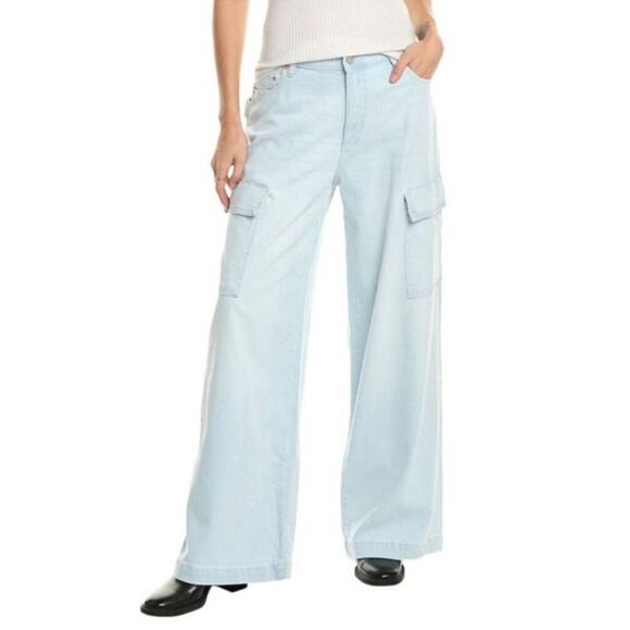 DL1961 Zoie Poolside Wide Leg Pant Size 27 - Picture 1 of 9